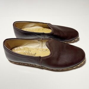 Sabah Brown Leather Shoes